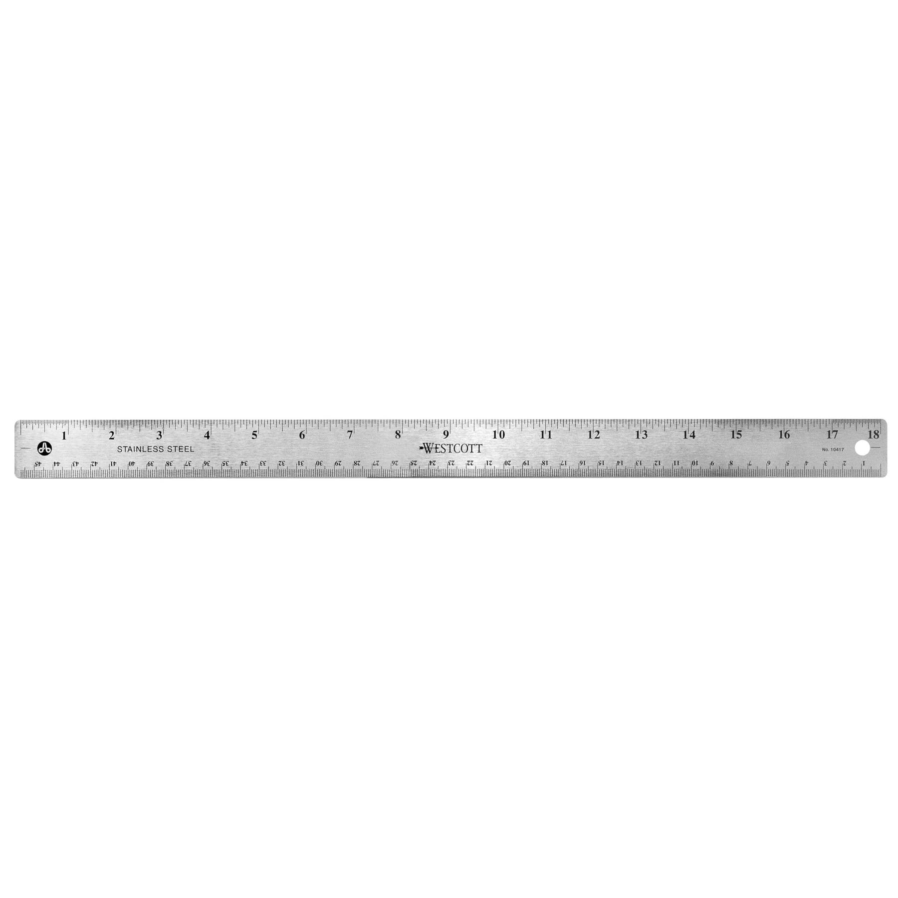 Westcott® 18" Stainless Steel Ruler