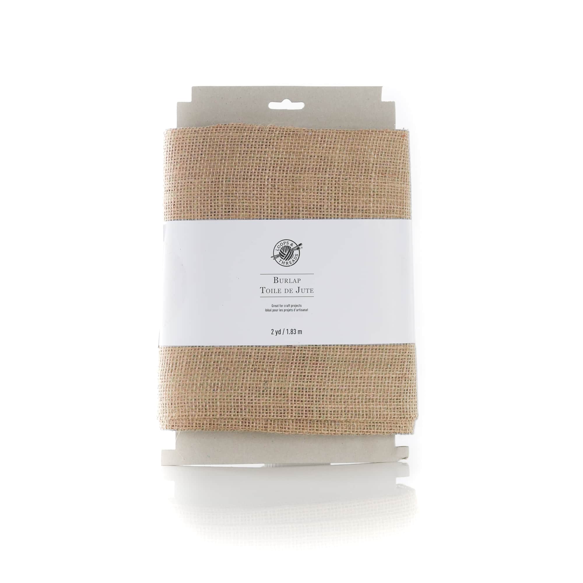 Tan Burlap Bundle by Loops & Threads®