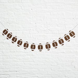 8ft. Football Felt Banner by Celebrate It™