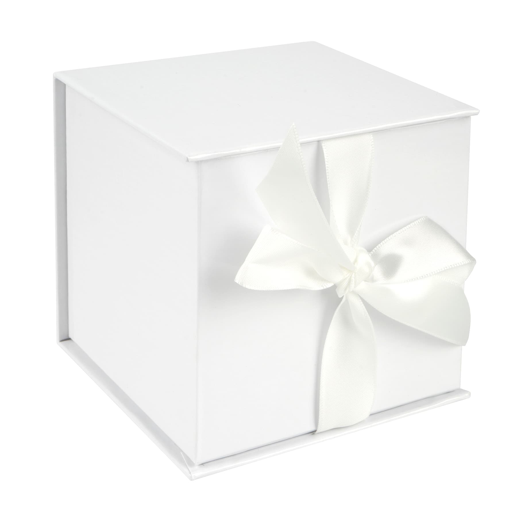 Small White Ribbon Box by Celebrate It™