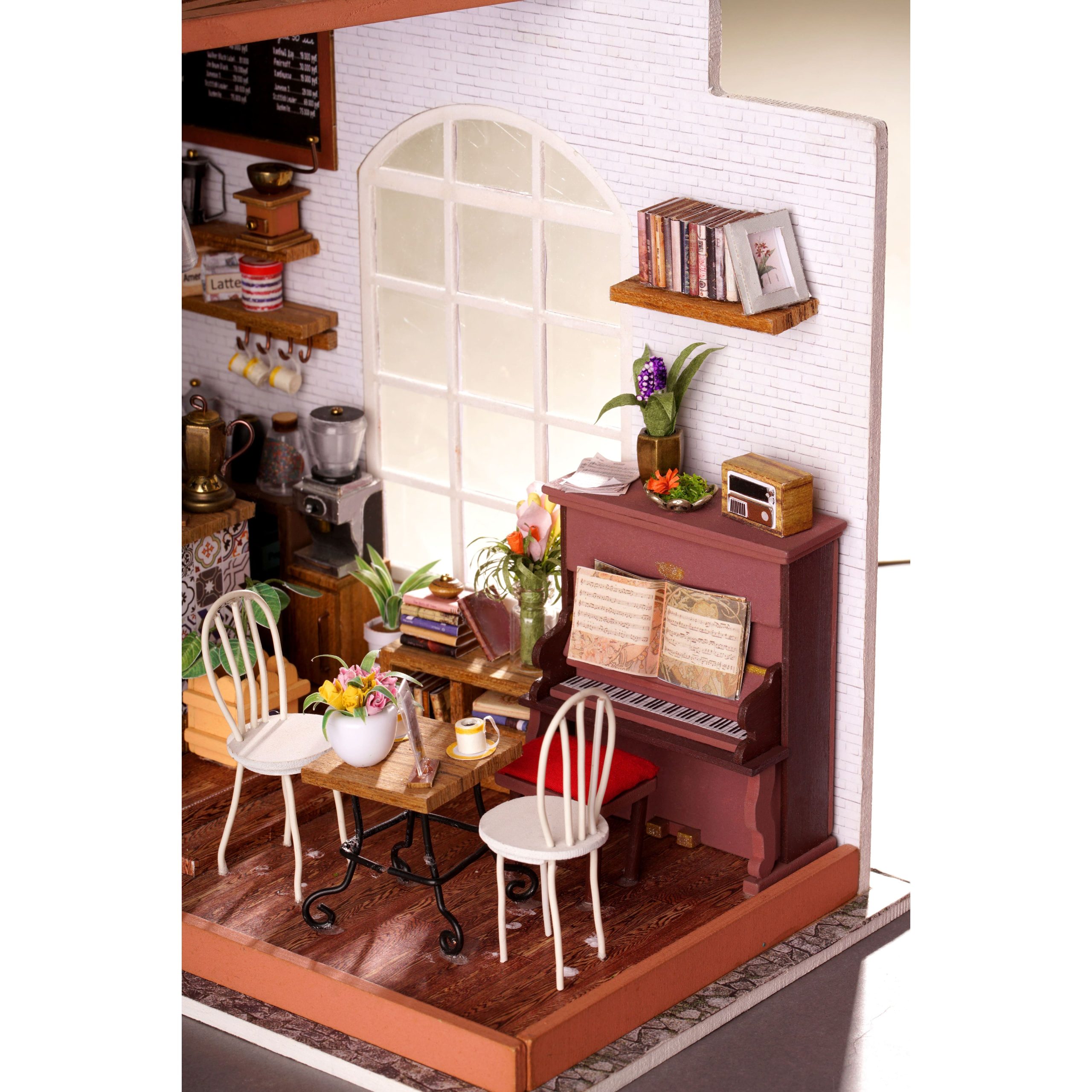 Rolife® Simon's Coffee Shop DIY Miniature House Kit - Image 3