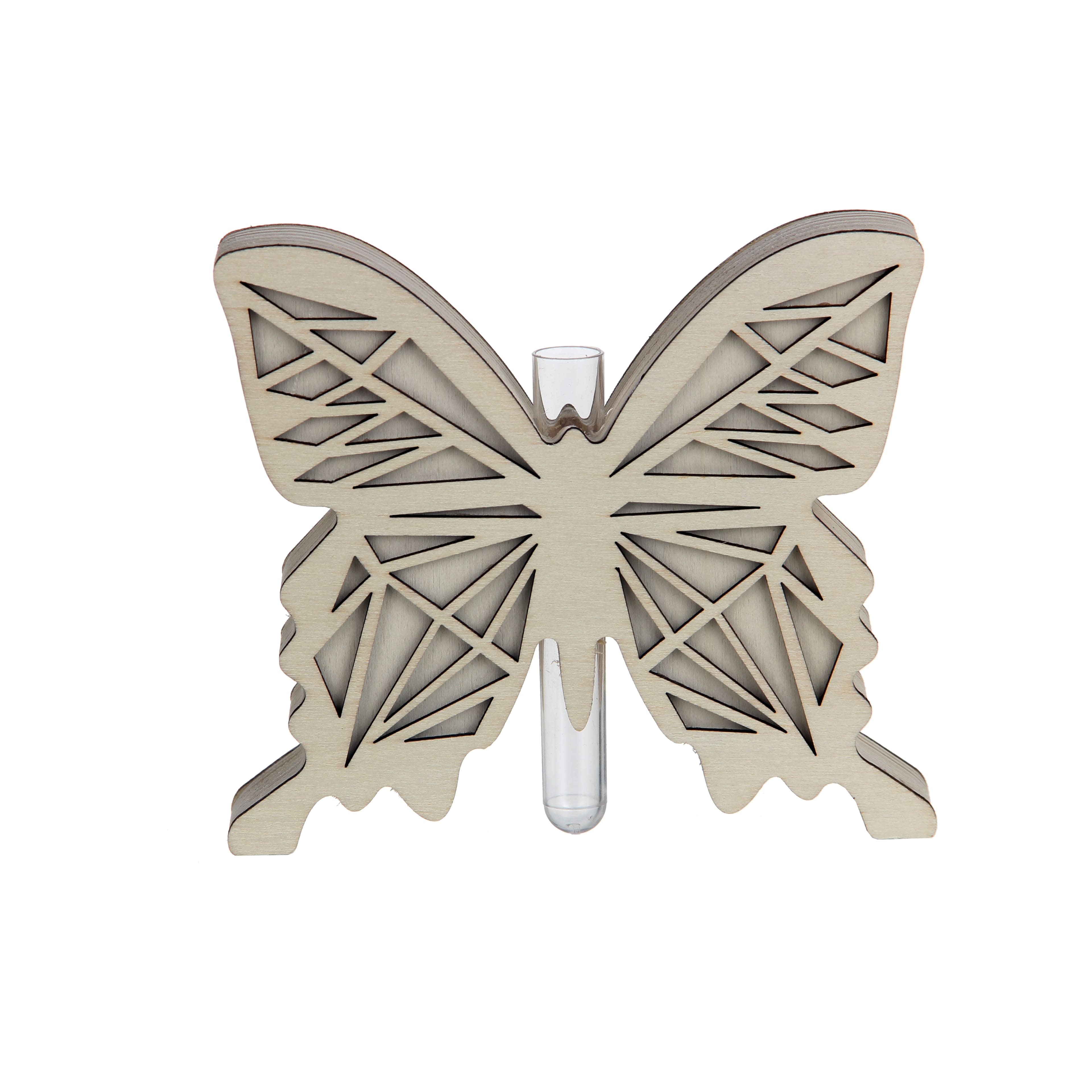 Jonathan Adler x Michaels 5.75" Geometric Butterfly DIY Wood Vase