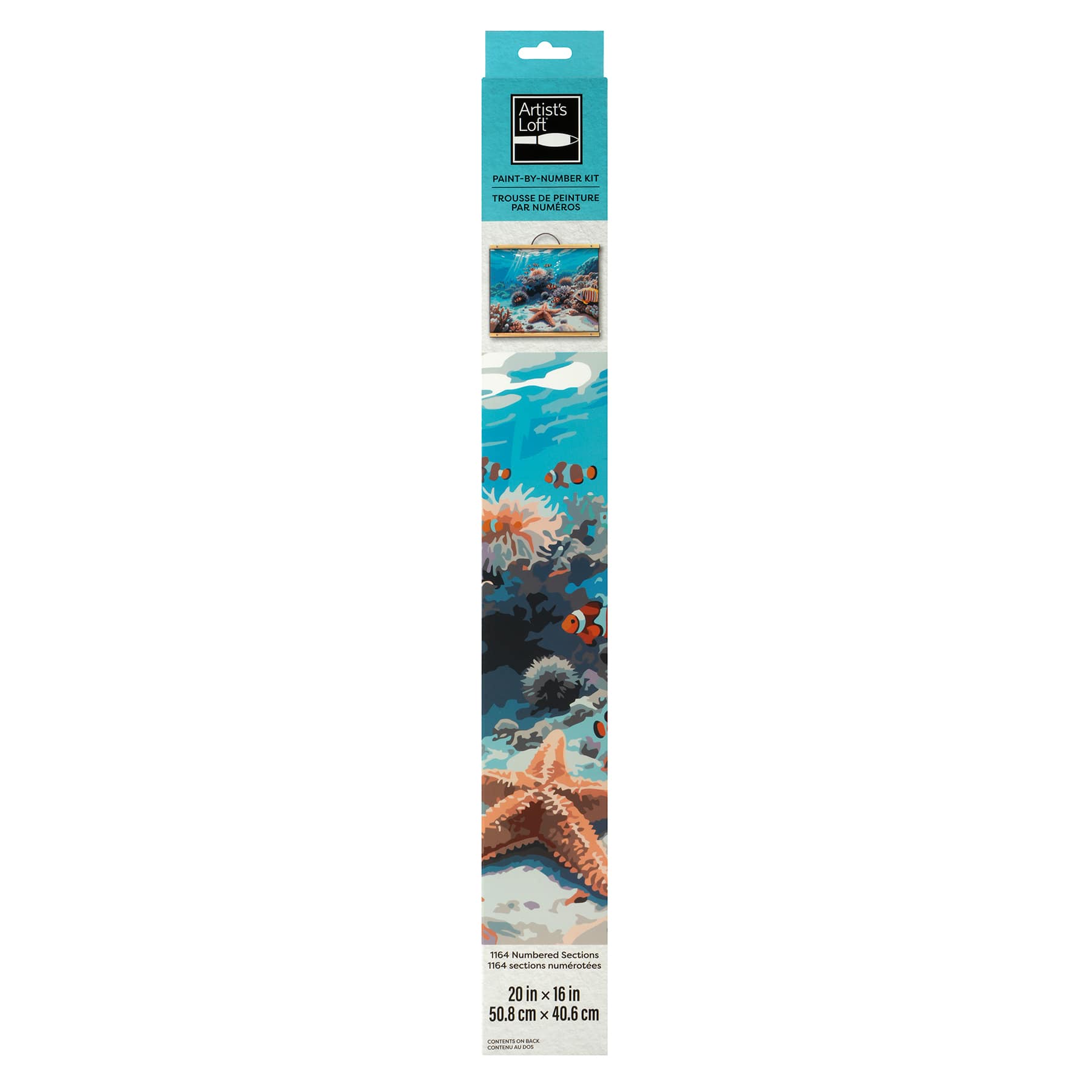 20" x 16" Great Barrier Reef Paint-by-Number Kit by Artist's Loft®