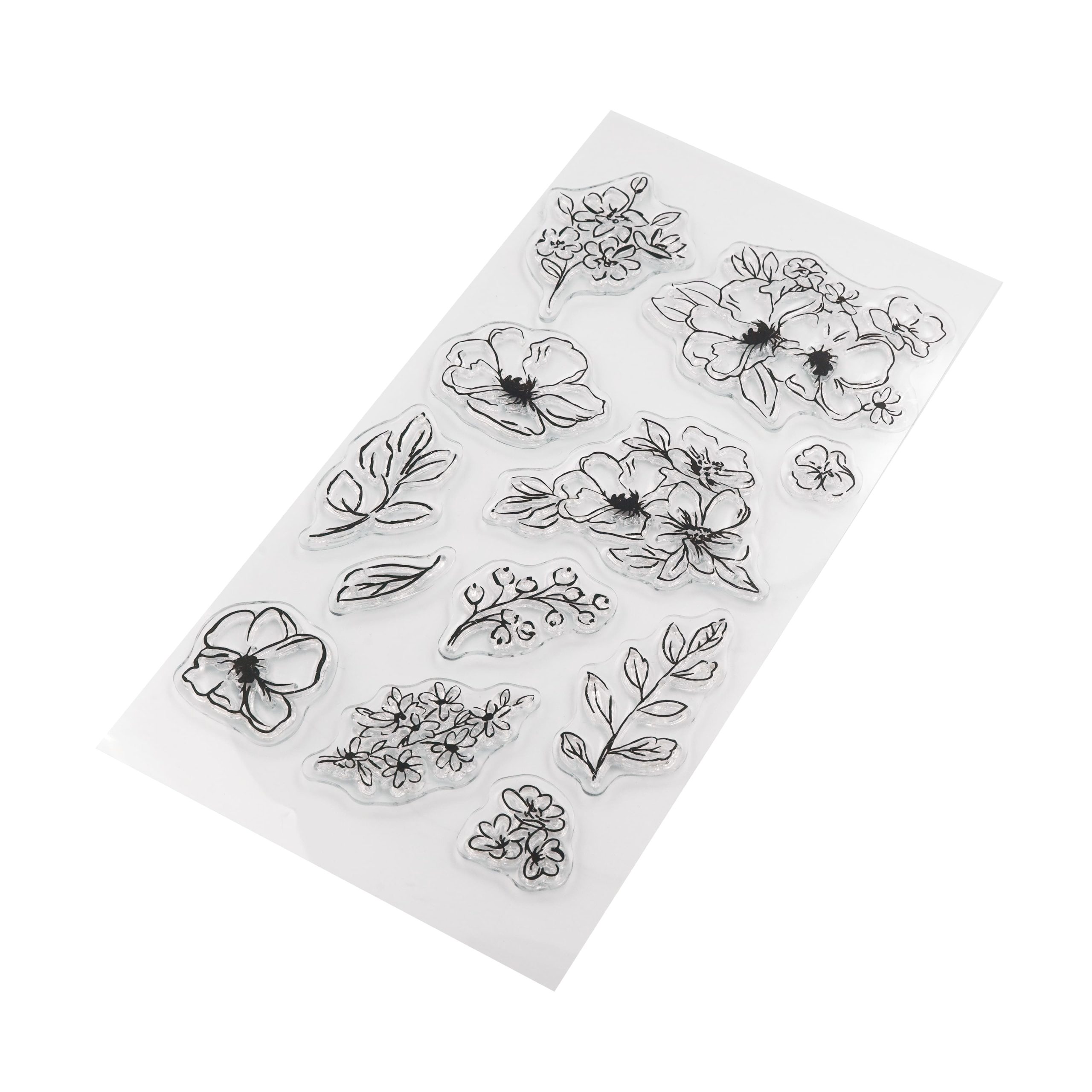 Poppy Flower Clear Stamp Set by Recollections™ - Image 3