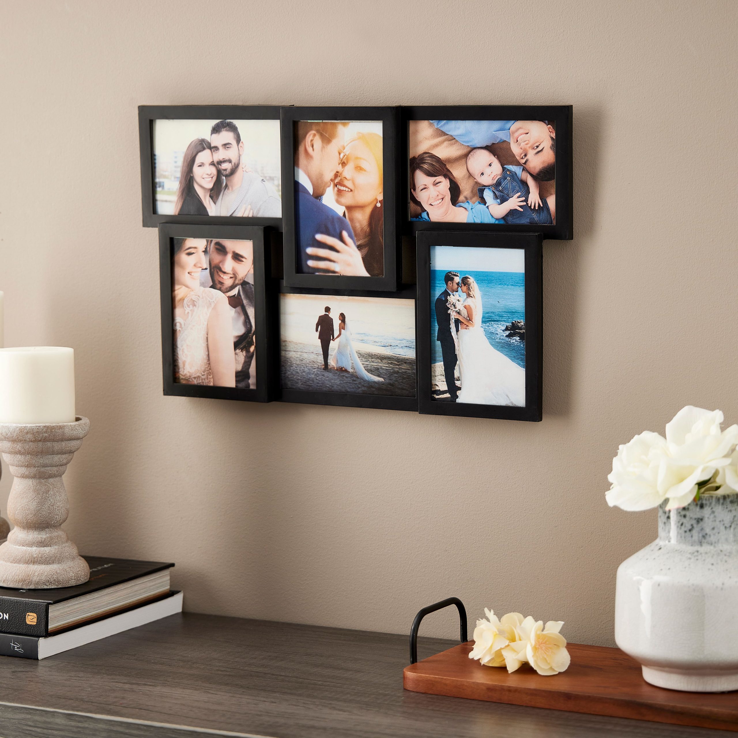 6 Opening 4" x 6" Collage Frame by Studio Décor® - Image 2