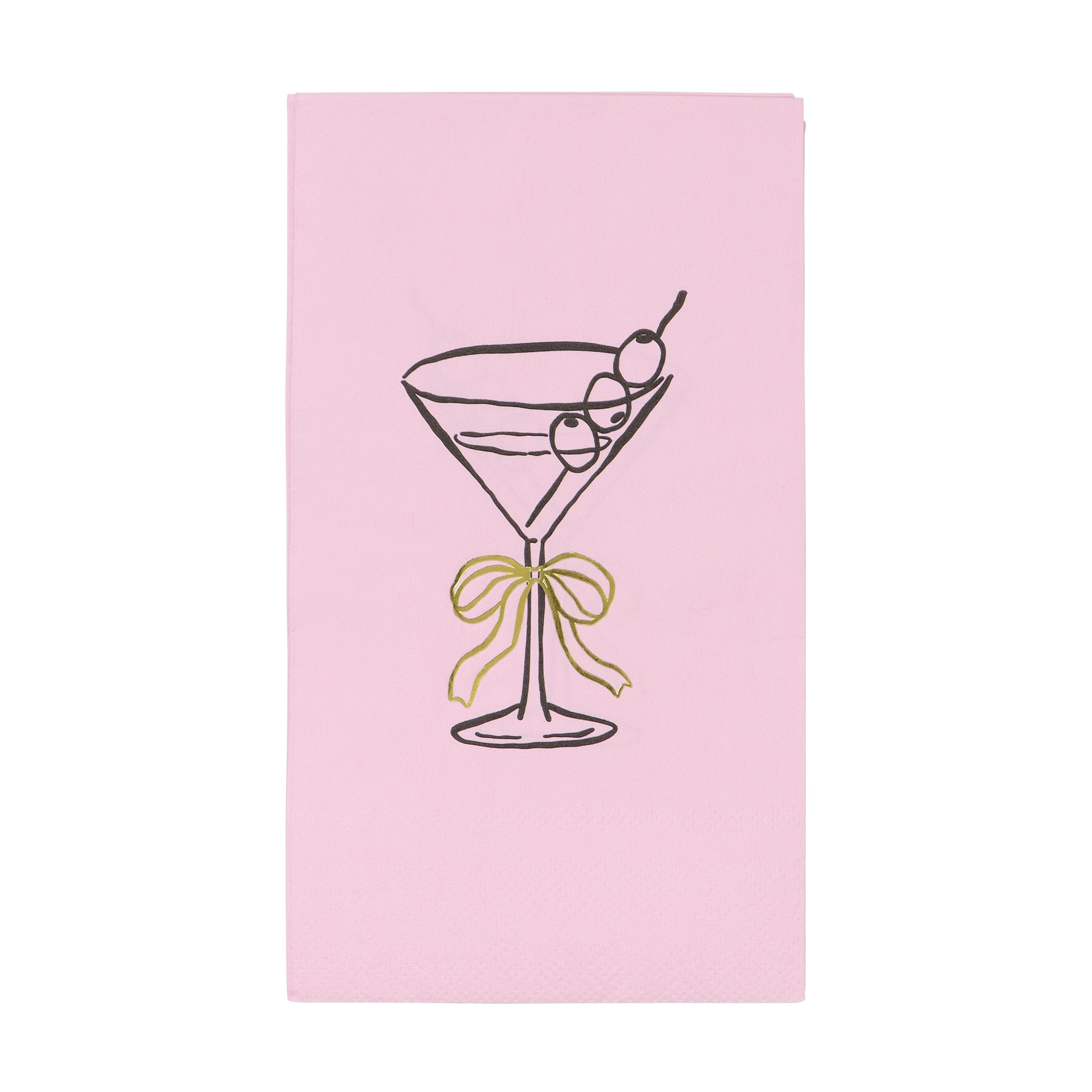 Pink Tini Bit Older Paper Guest Napkins, 20ct. by Celebrate It™
