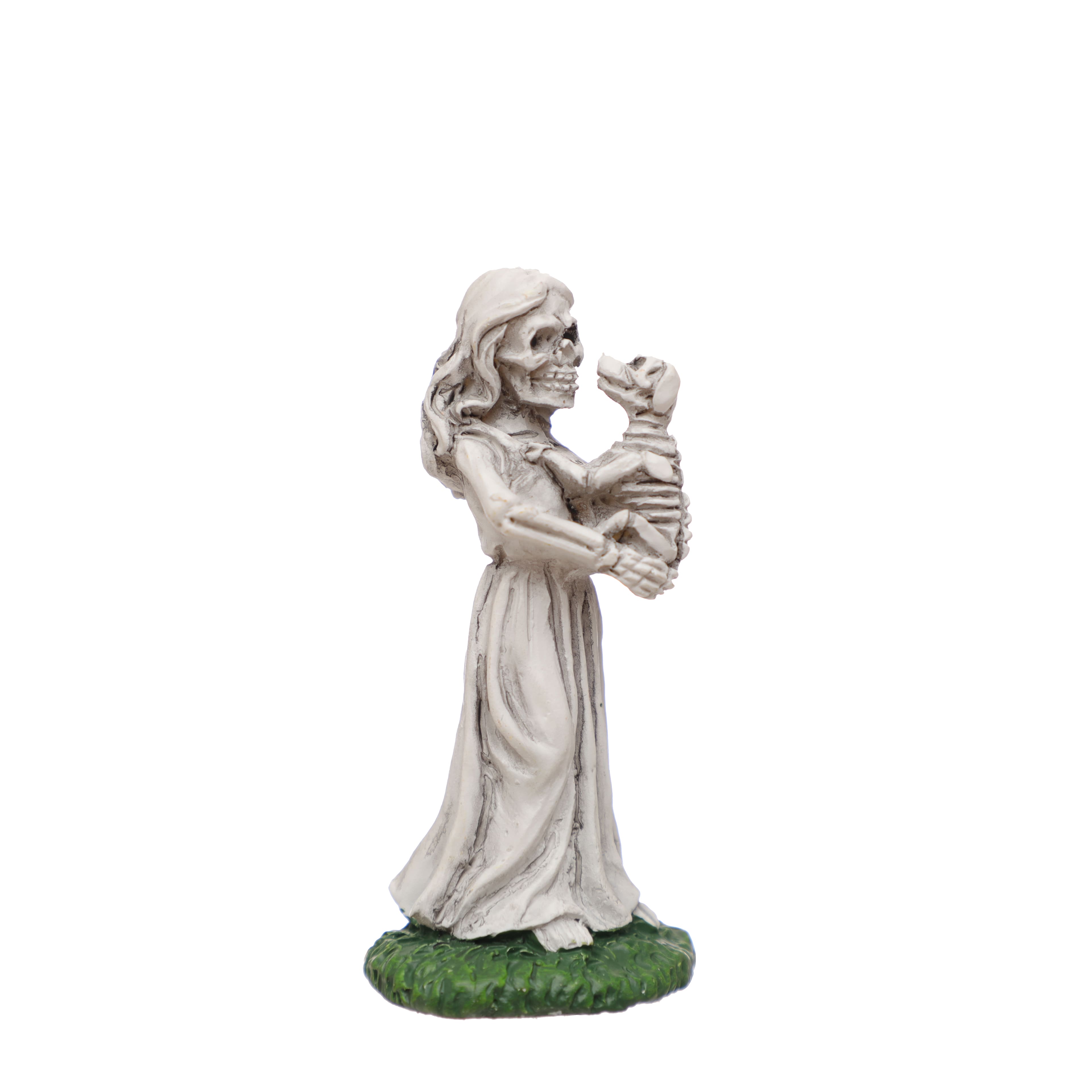 Mini Lady Skeleton with Dog by Ashland®