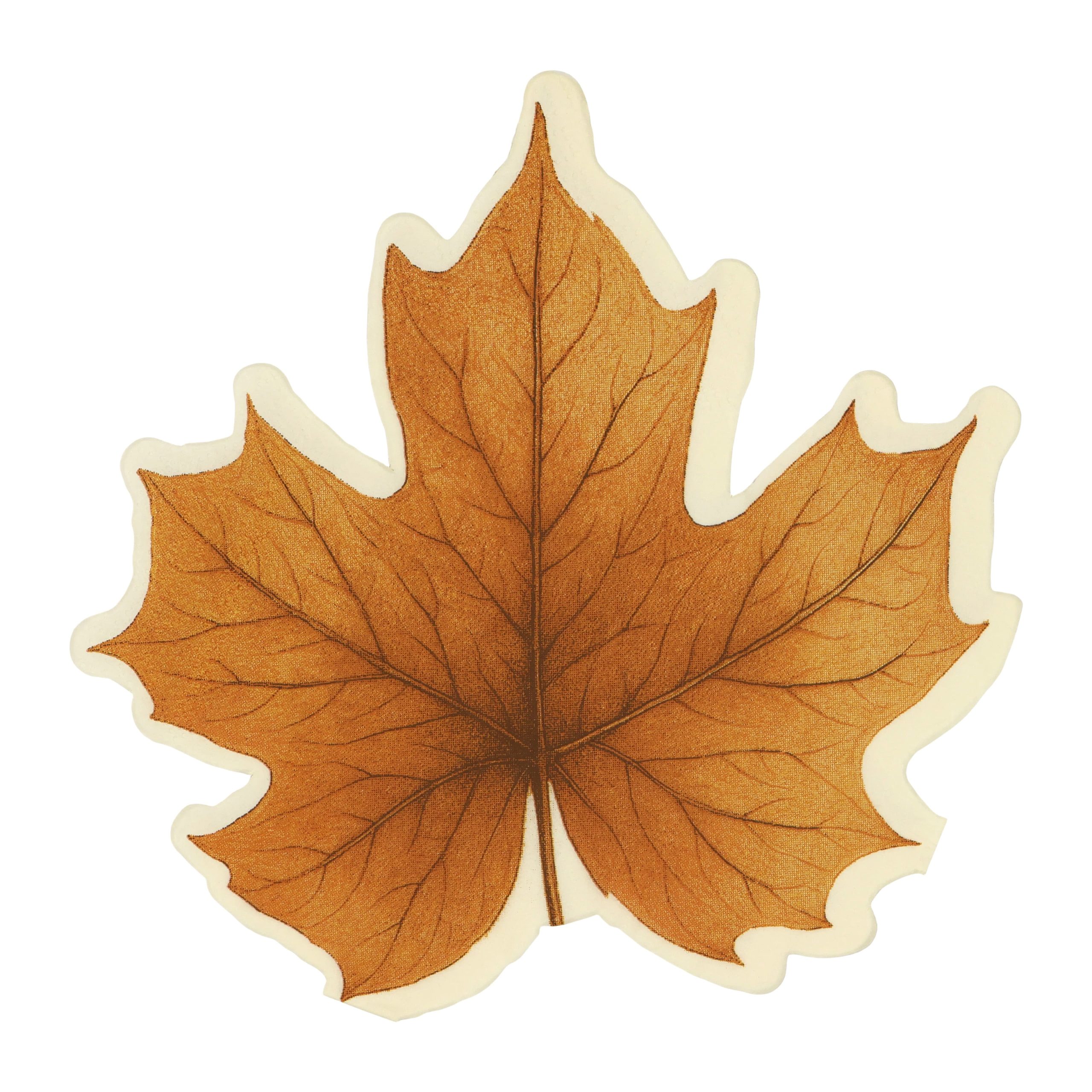 Leaf Shape Lunch Napkins, 20ct. by Celebrate It™