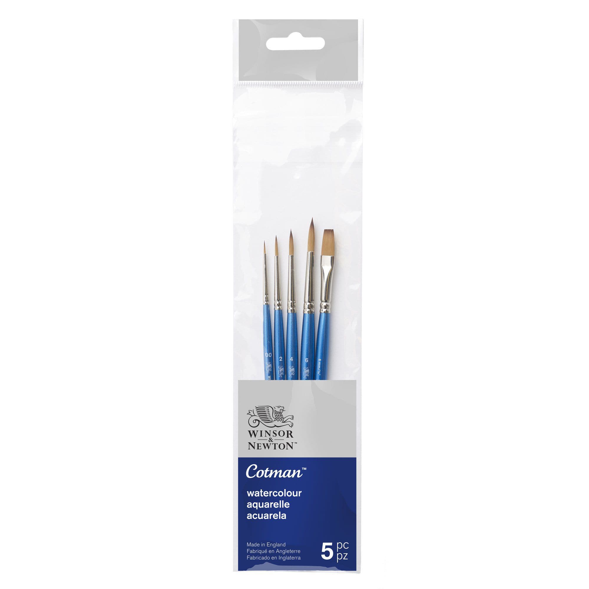 Winsor & Newton® Cotman® 5 Piece Brush Set