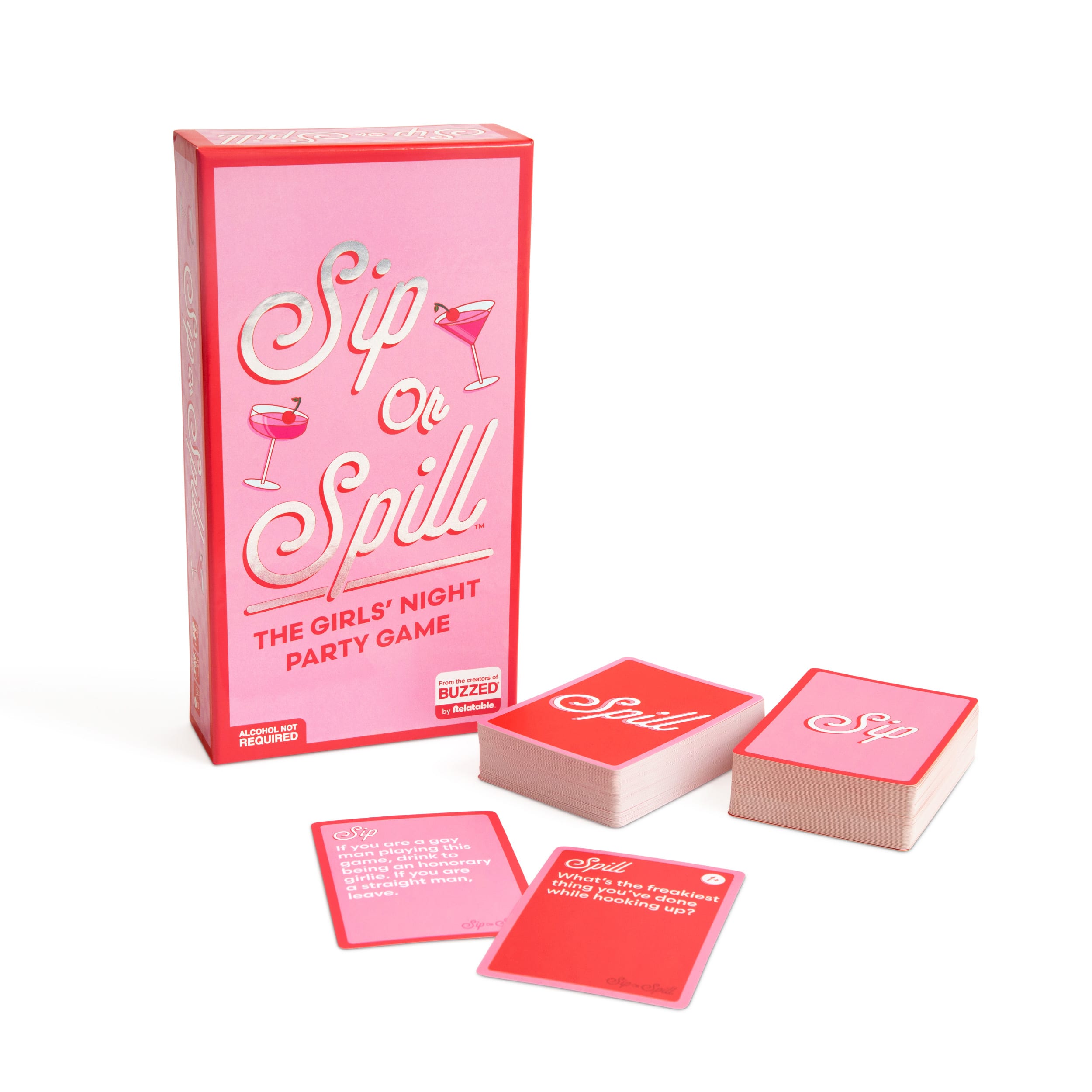 Sip or Spill: The Girls' Night Party Game